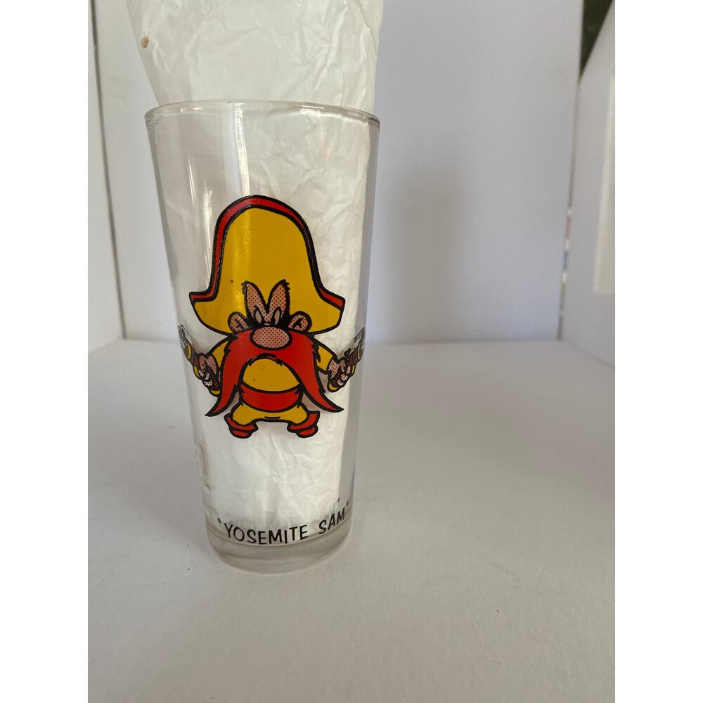 Pepsi Cola 1973 Warner Bros Collector Series Comic Cartoon Yosemite Sam Vintage